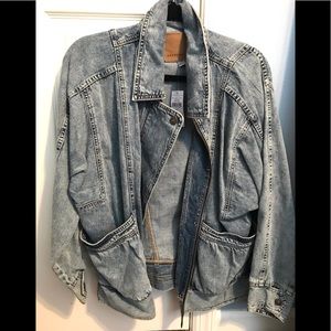 Oversized American Eagle Denim Jacket